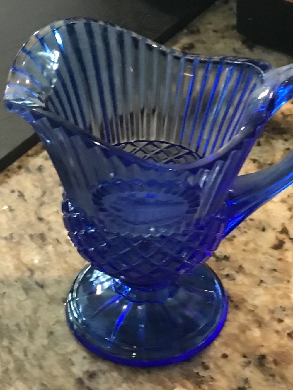 Colbert Blue Avon Pitcher $20